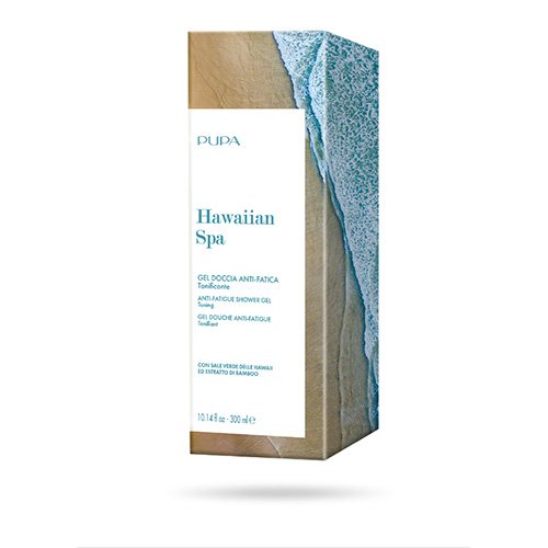 PUPA Hawaiian Spa - Gel douche à base de sel vert d’Hawaï et PUPA Hawaiian Spa - Gel douche à base de sel vert d’Hawaï et